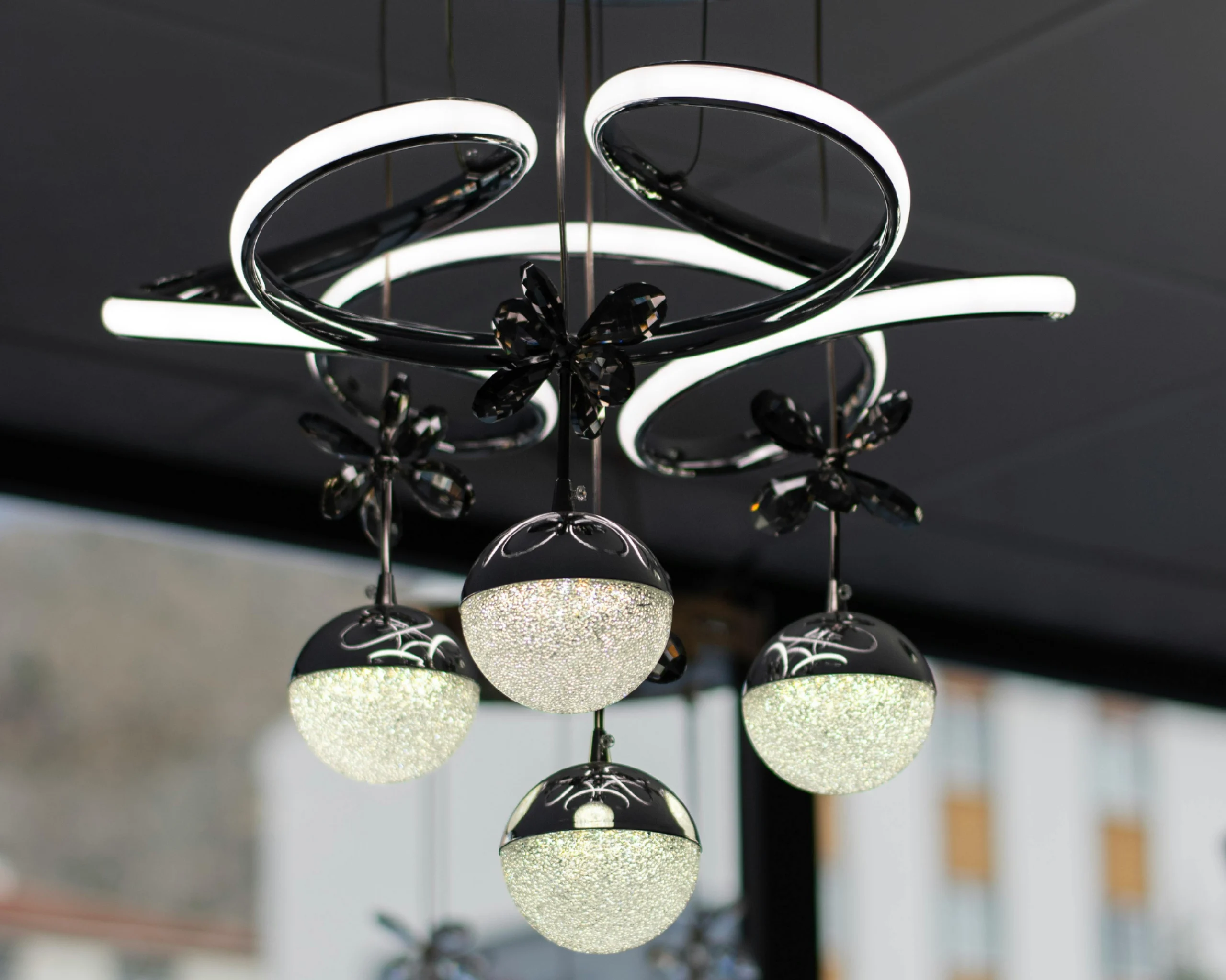 Chandelier Installation